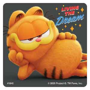 The Garfield Movie Stickers